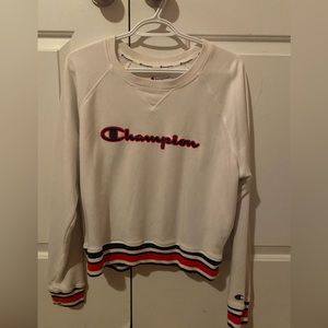 White Champion Sweatshirt